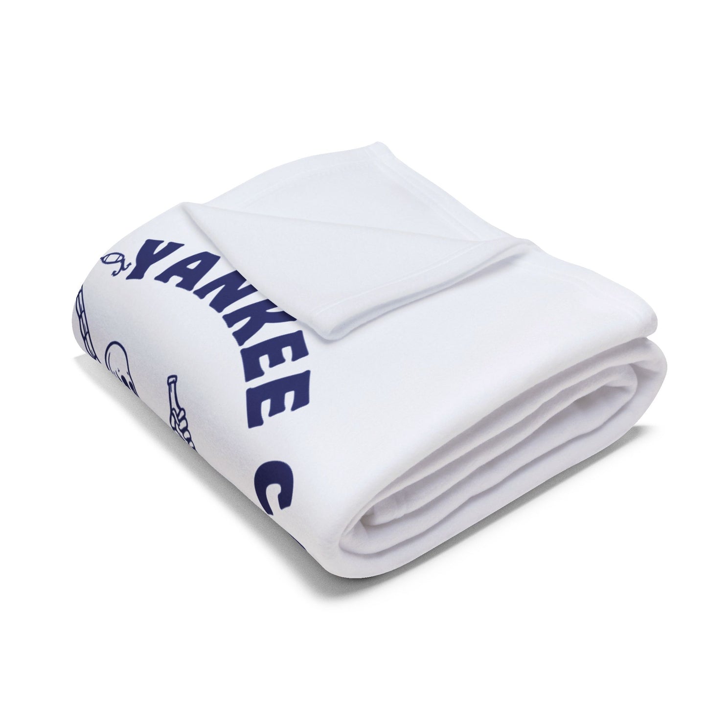 Yankee Caps Pulley Ridge Arctic Fleece Blanket - The official Yankee Capts merch store