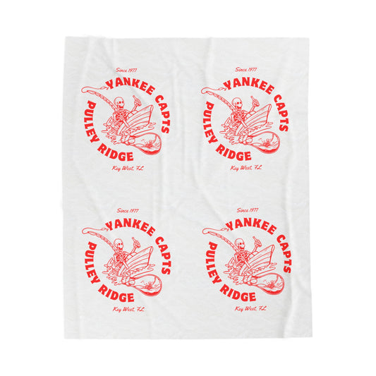 Yankee Capts Pulley Ridge Velveteen Plush Blanket - The official Yankee Capts merch store