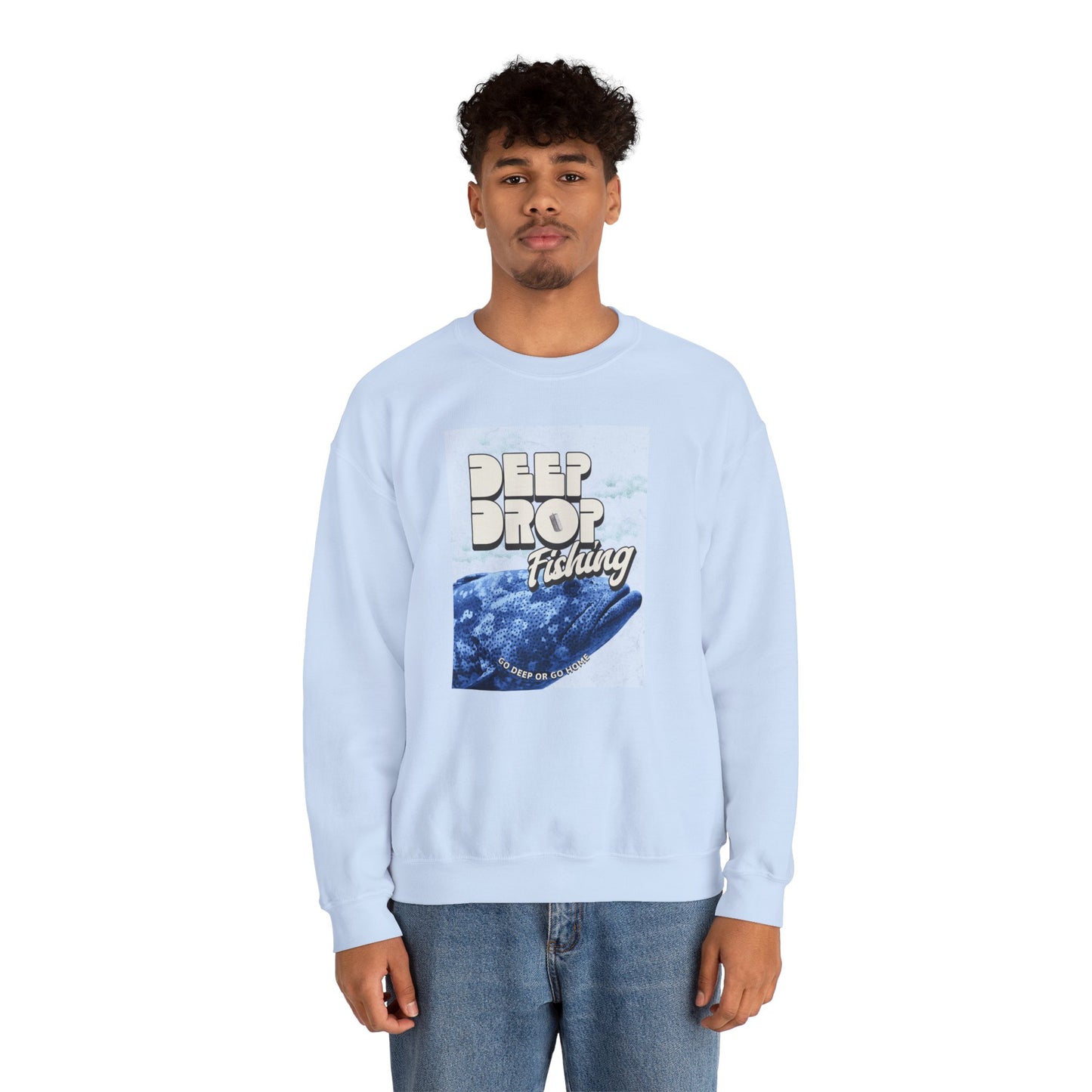 Deep Drop Fishing Unisex Sweatshirt