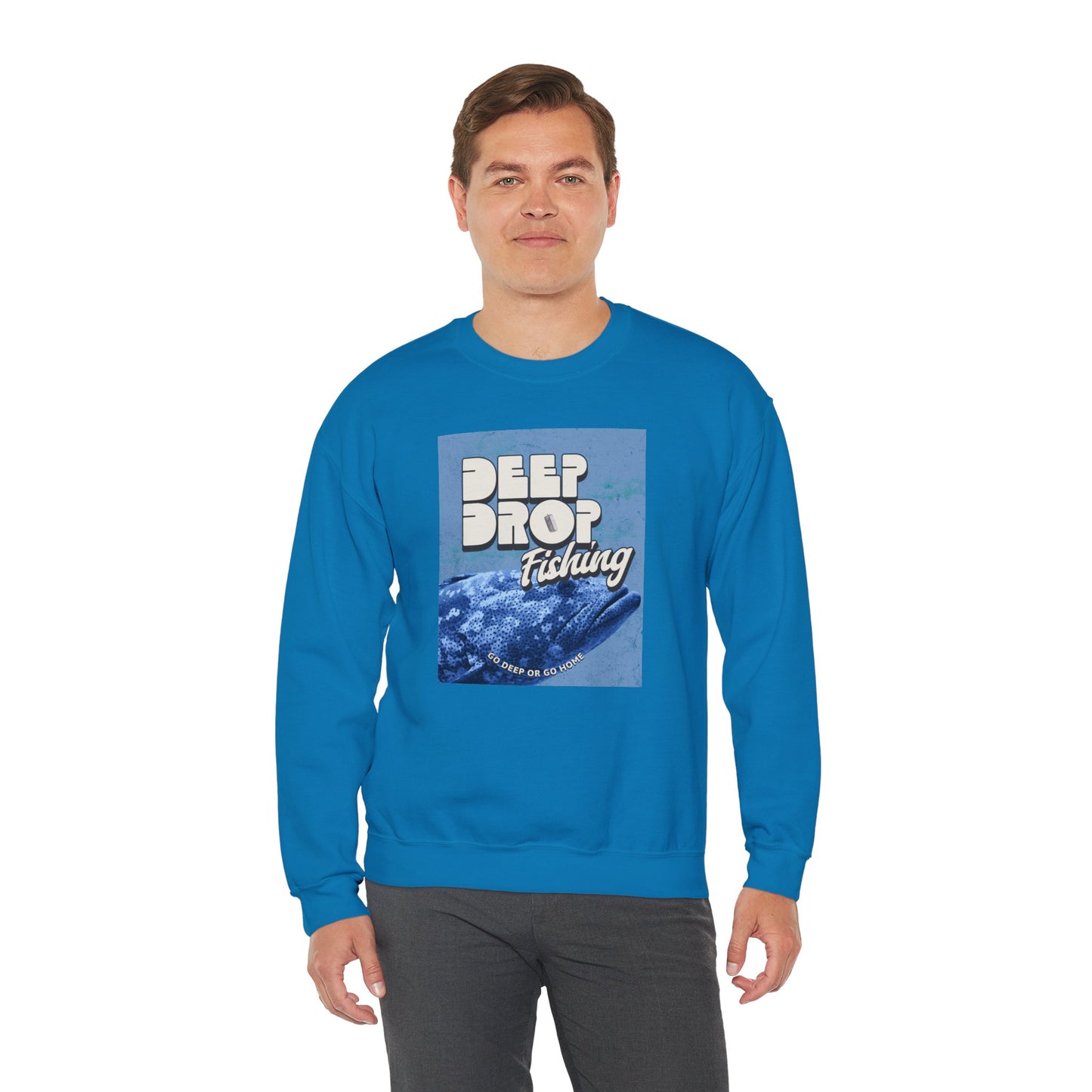 Deep Drop Fishing Unisex Sweatshirt