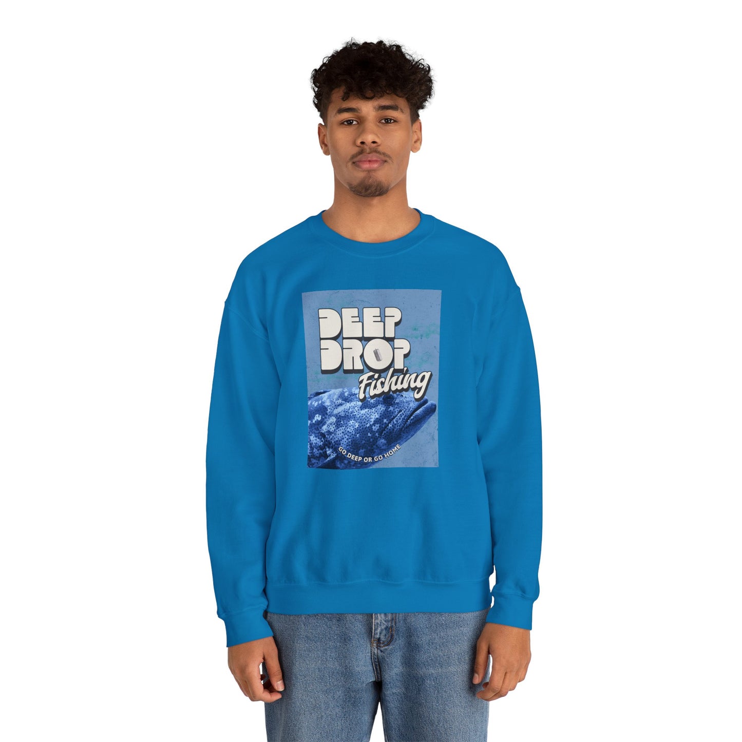 Deep Drop Fishing Unisex Sweatshirt