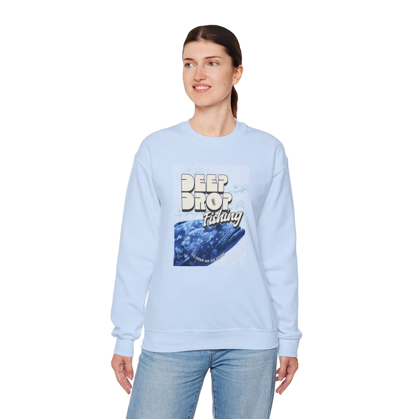 Deep Drop Fishing Unisex Sweatshirt