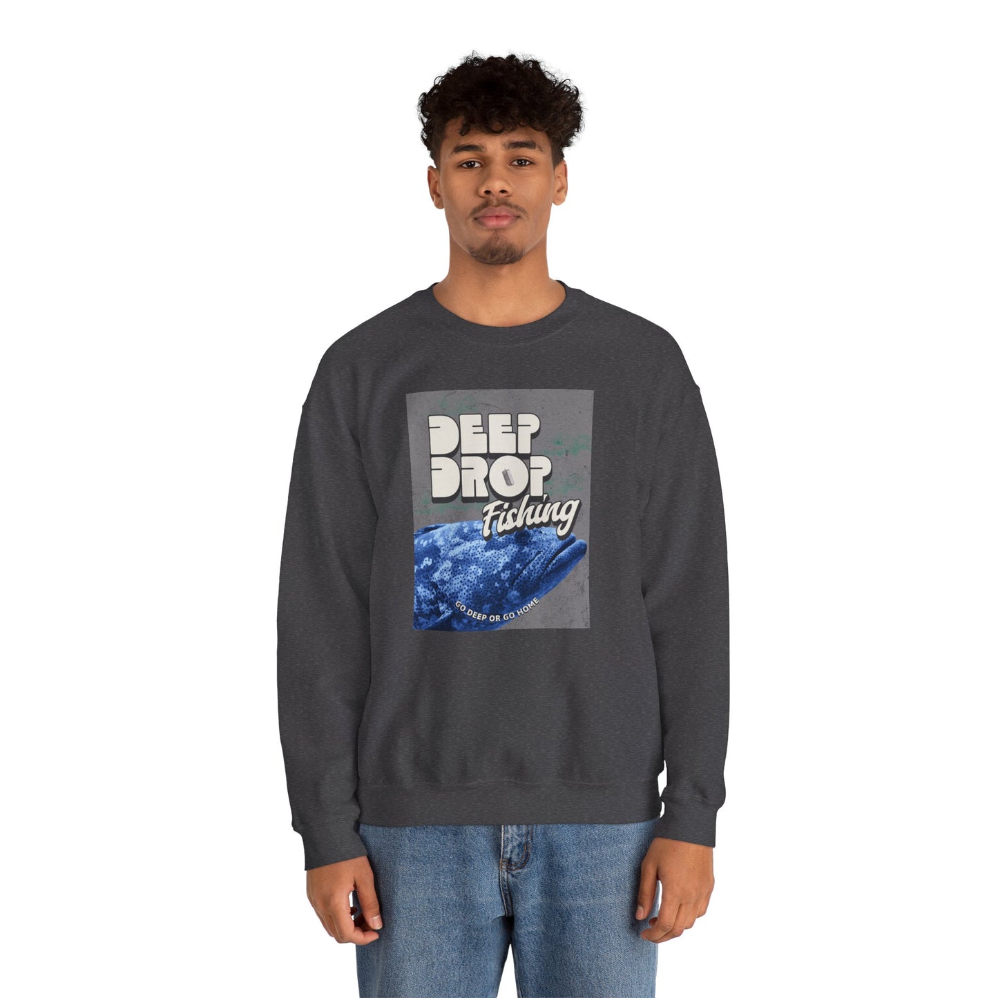 Deep Drop Fishing Unisex Sweatshirt