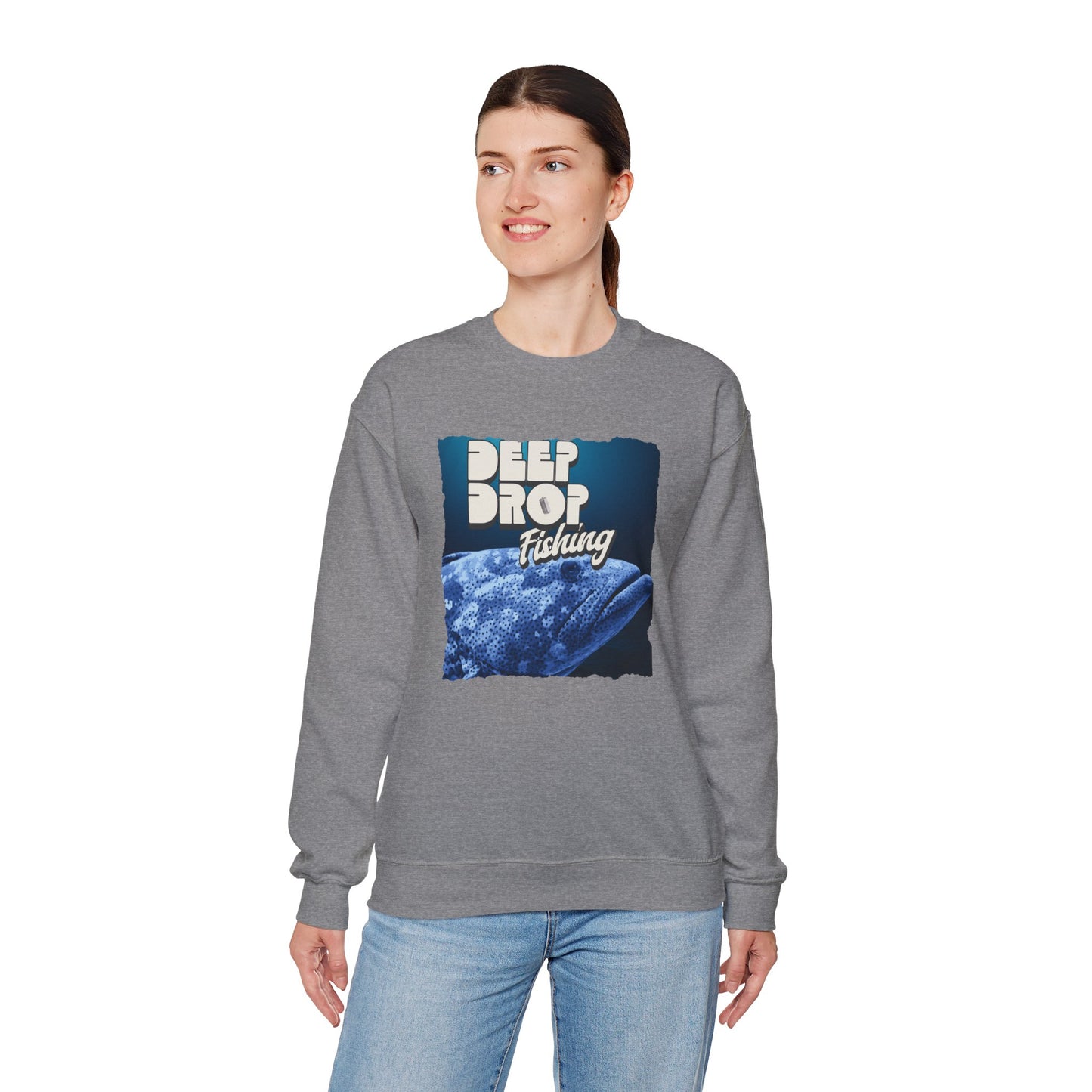 Deep Drop Fishing Unisex Sweatshirt