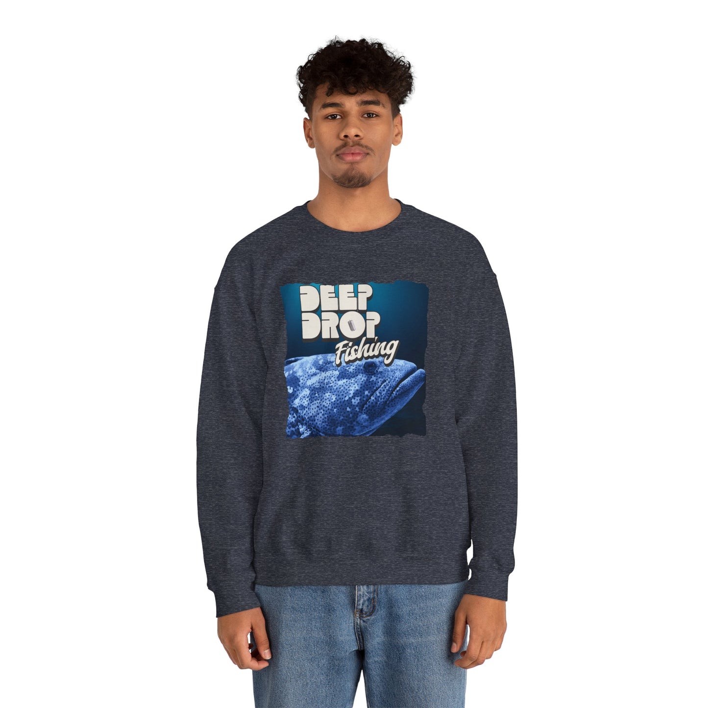 Deep Drop Fishing Unisex Sweatshirt