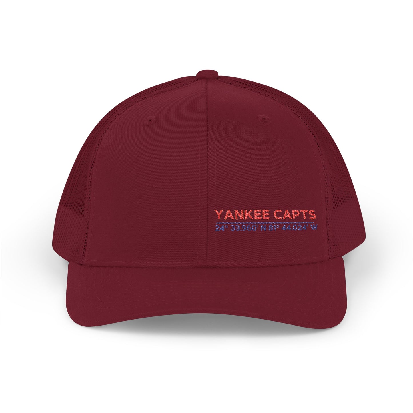 Yankee Capts Snapback Trucker Cap - Stylish Embroidered Hat for Outdoor Adventures