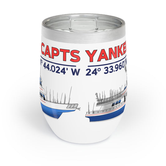 Yankee Capts Wine Tumbler - Perfect for Boating Adventures & Relaxation