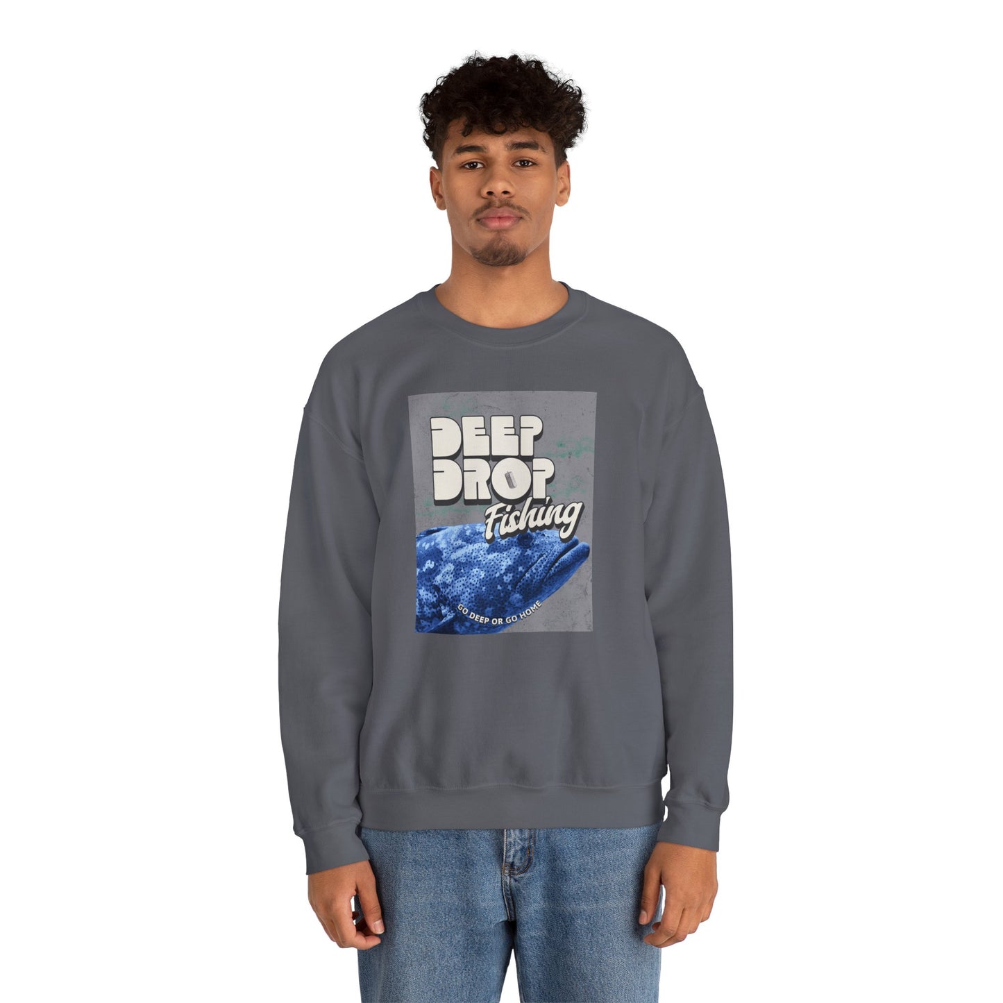 Deep Drop Fishing Unisex Sweatshirt