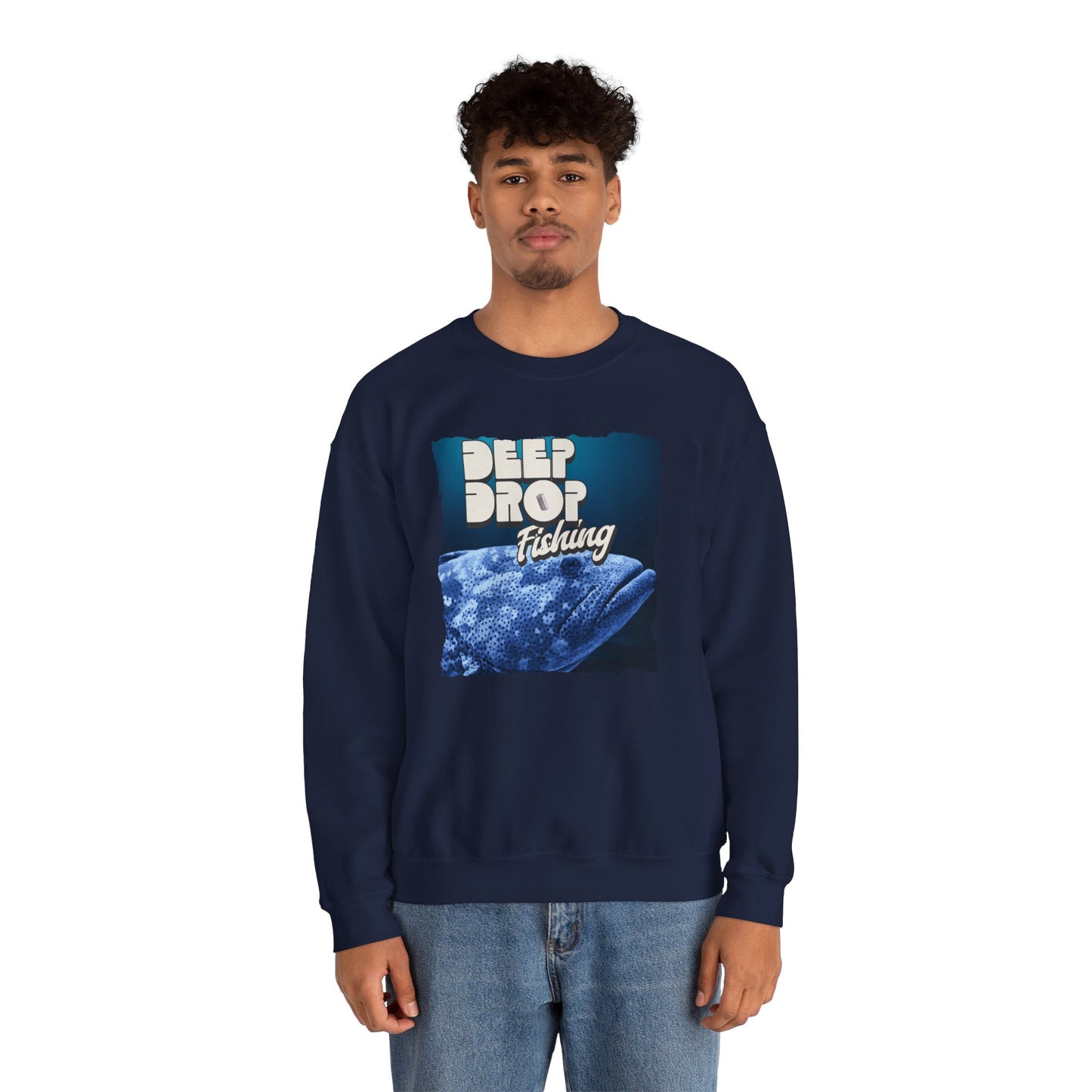 Deep Drop Fishing Unisex Sweatshirt