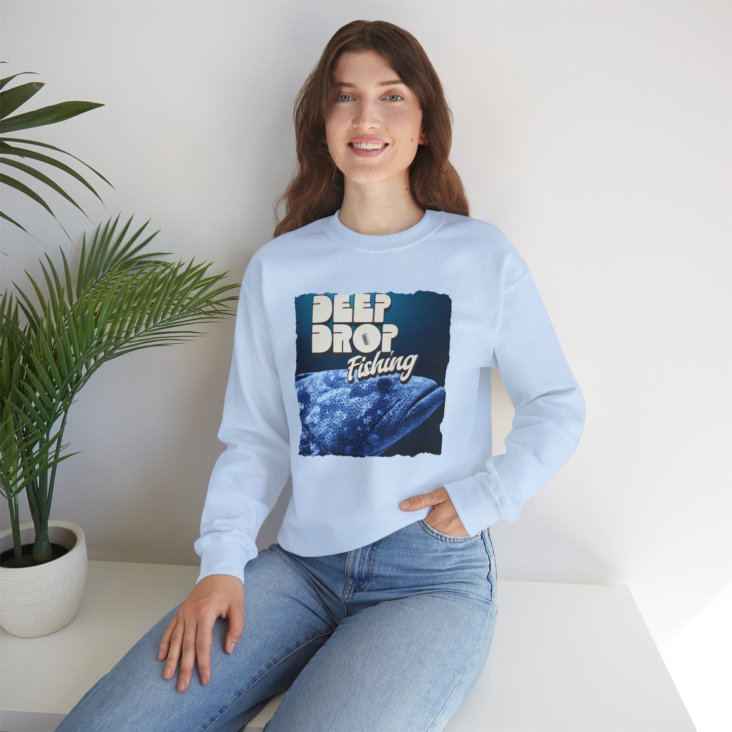 Deep Drop Fishing Unisex Sweatshirt