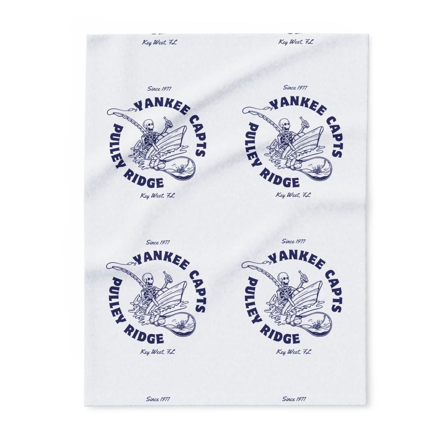 Yankee Caps Pulley Ridge Arctic Fleece Blanket - The official Yankee Capts merch store