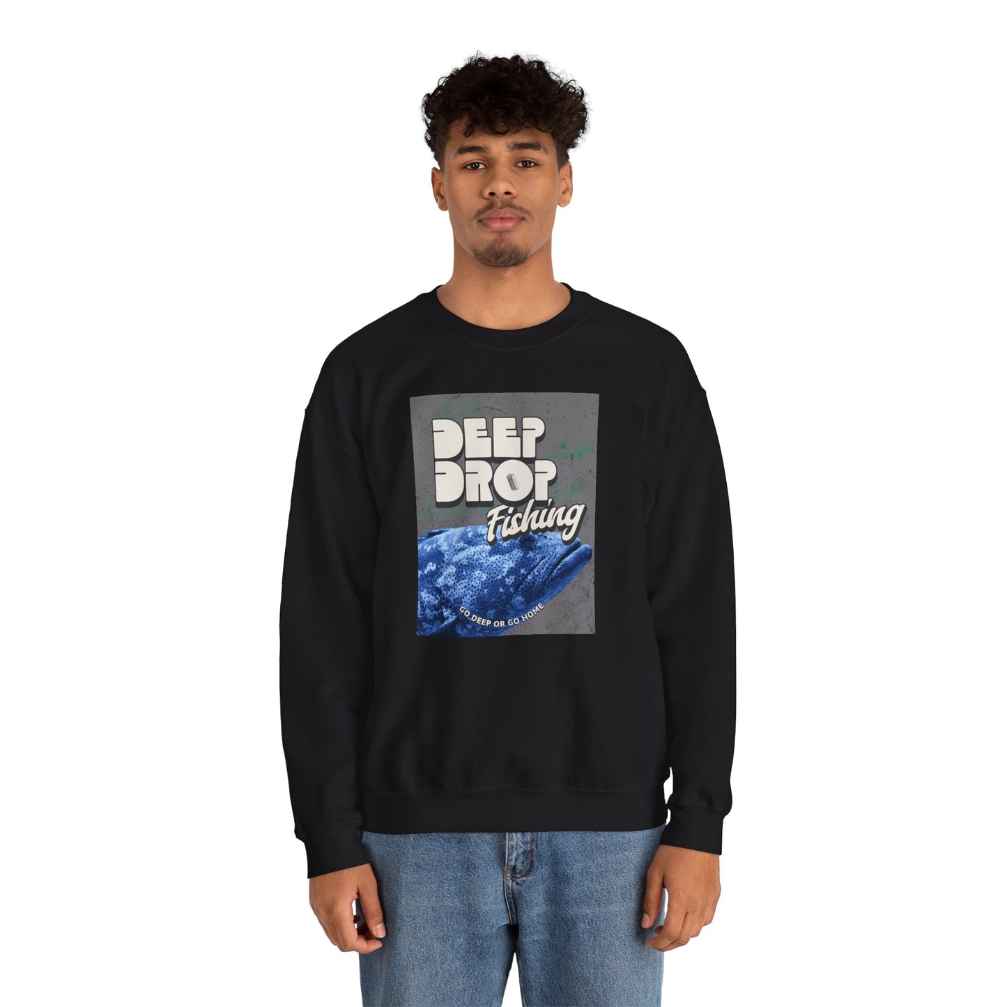 Deep Drop Fishing Unisex Sweatshirt