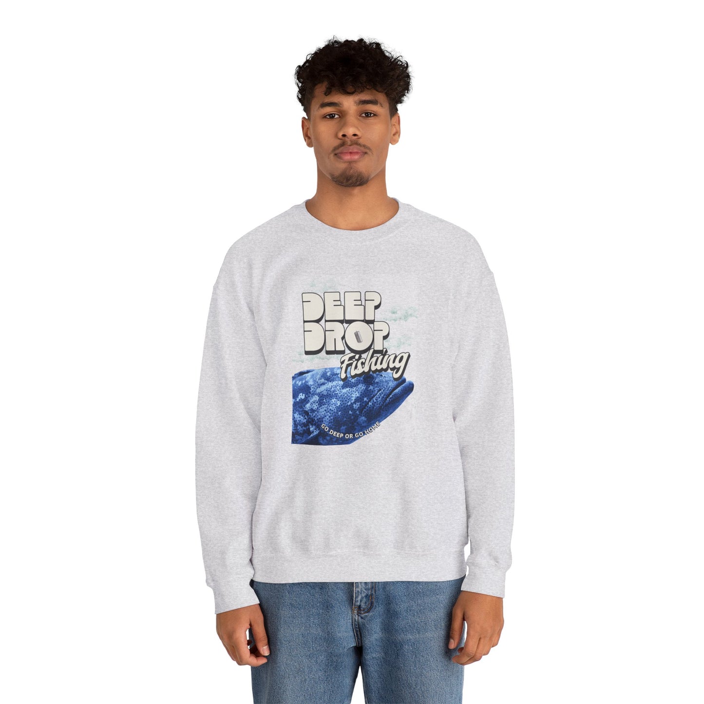 Deep Drop Fishing Unisex Sweatshirt
