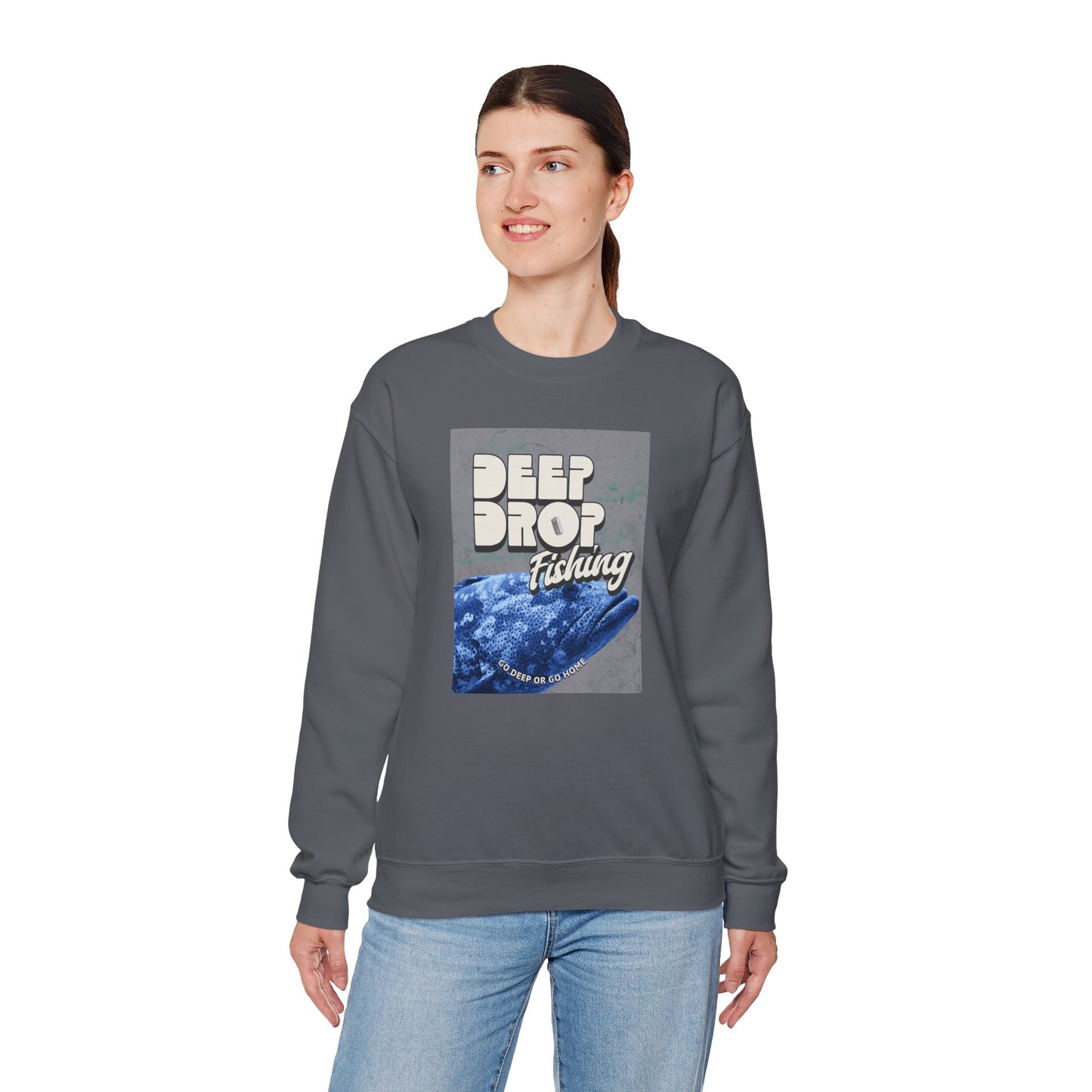 Deep Drop Fishing Unisex Sweatshirt