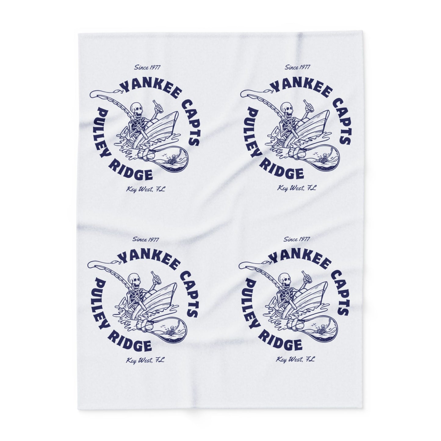 Yankee Caps Pulley Ridge Arctic Fleece Blanket - The official Yankee Capts merch store