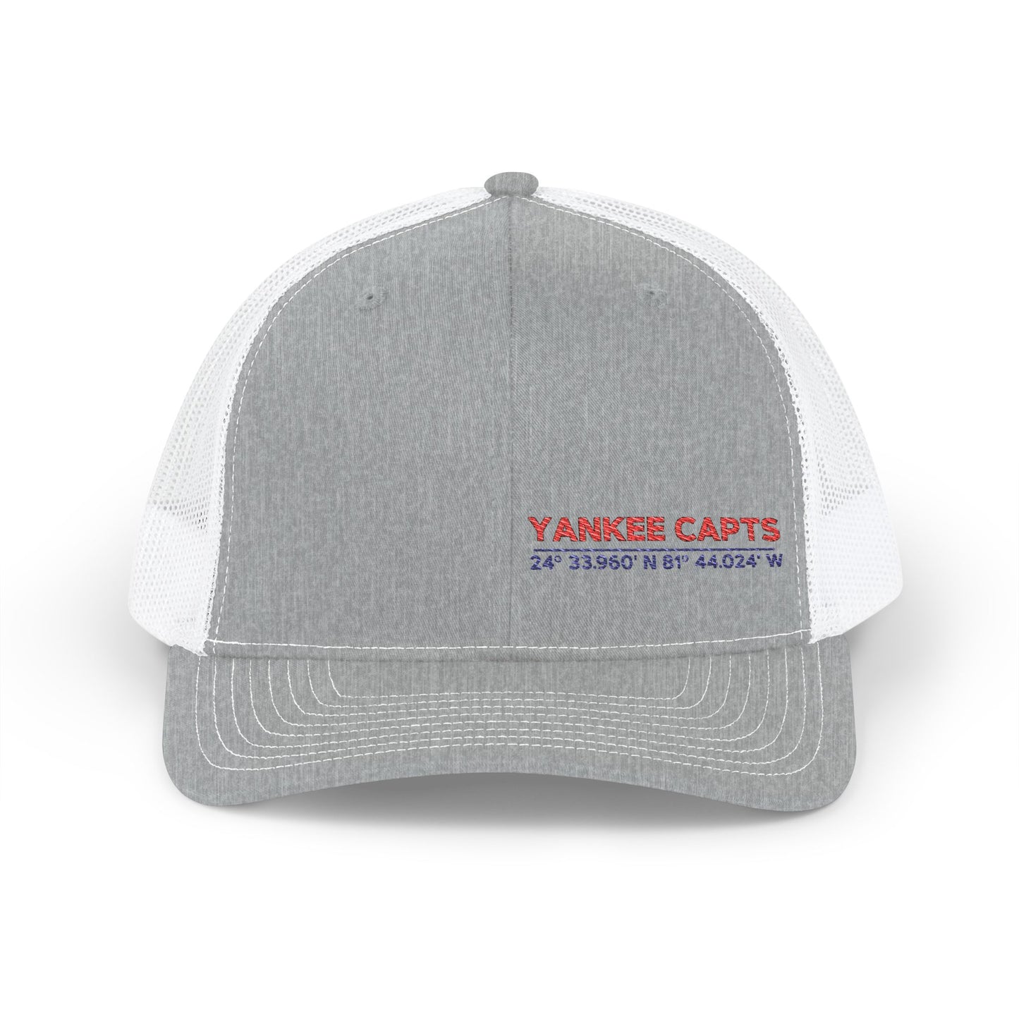 Yankee Capts Snapback Trucker Cap - Stylish Embroidered Hat for Outdoor Adventures