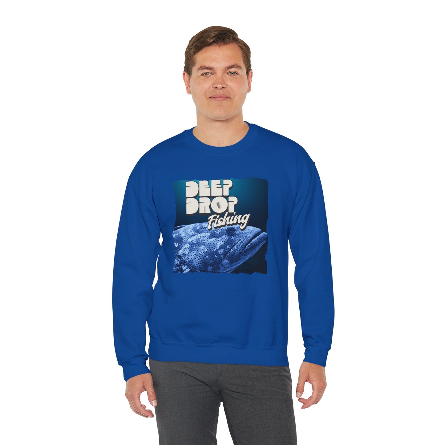Deep Drop Fishing Unisex Sweatshirt
