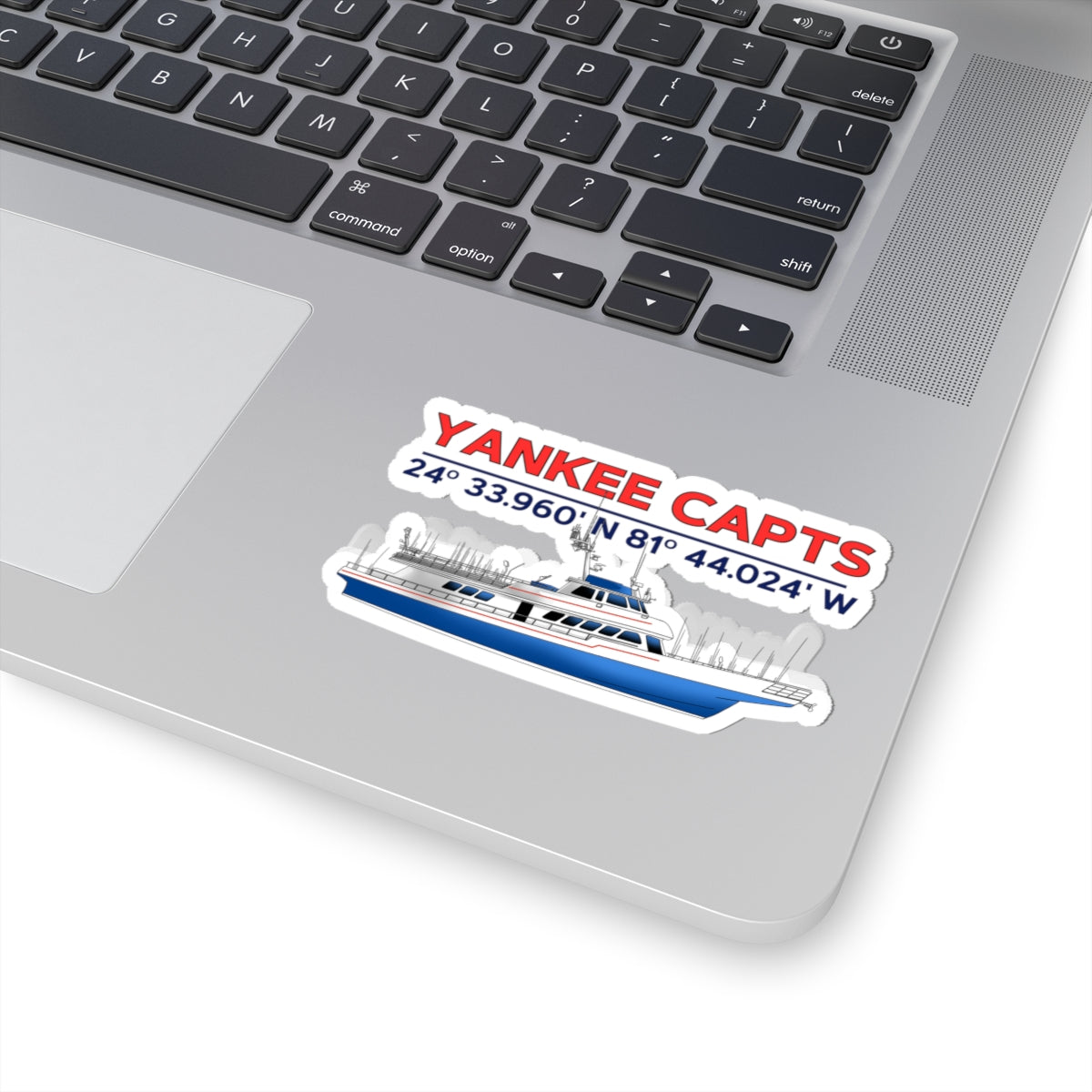 Yankee Capts Kiss-Cut Stickers - Perfect for Fishing Lovers & Adventurers