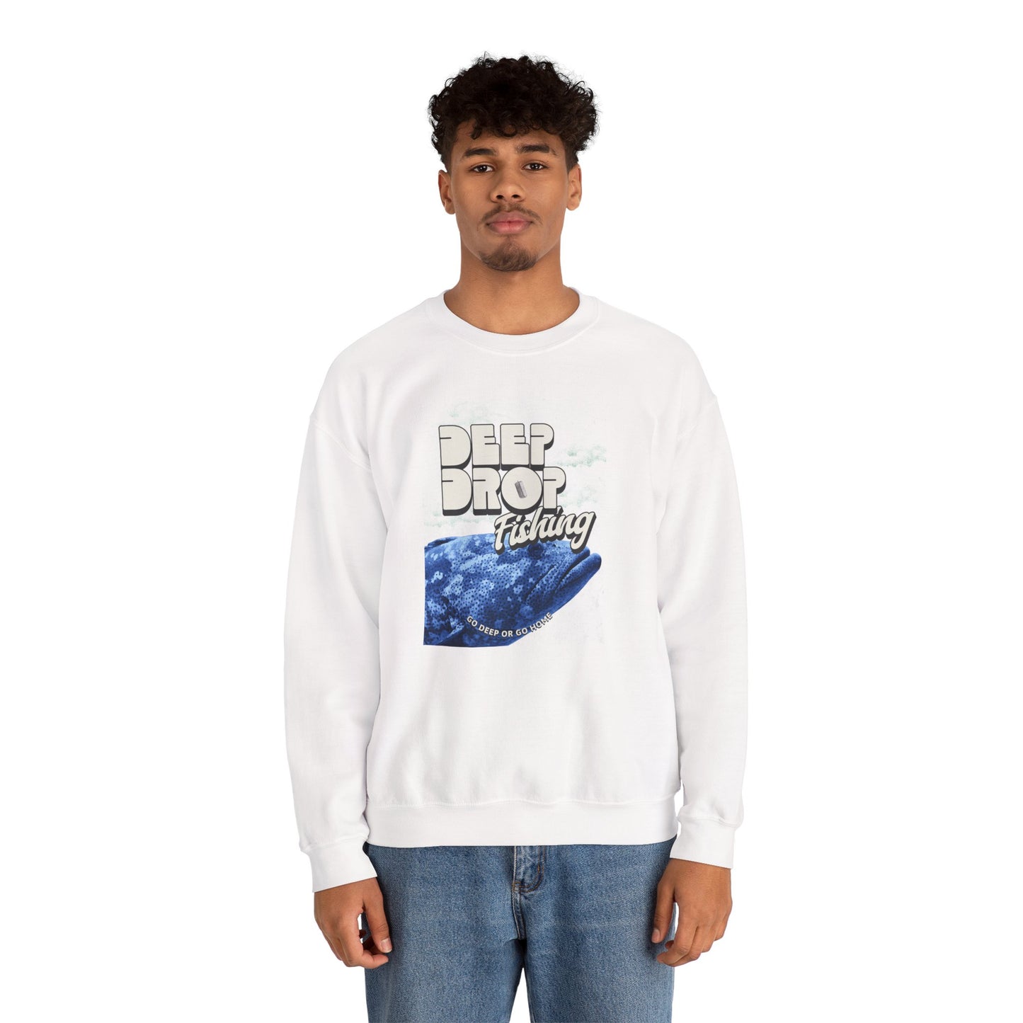 Deep Drop Fishing Unisex Sweatshirt