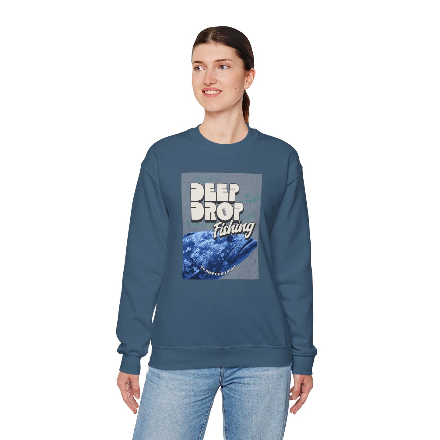 Deep Drop Fishing Unisex Sweatshirt