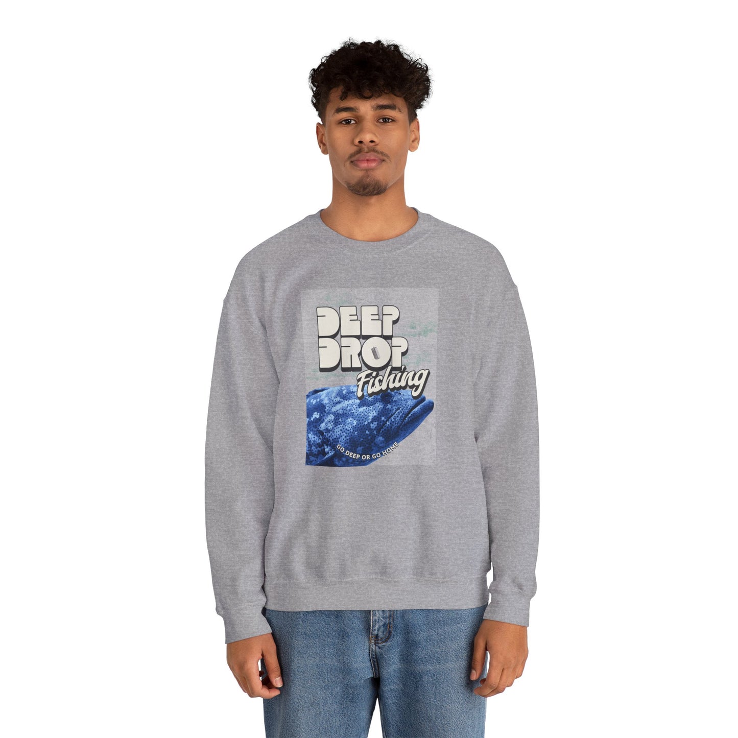 Deep Drop Fishing Unisex Sweatshirt