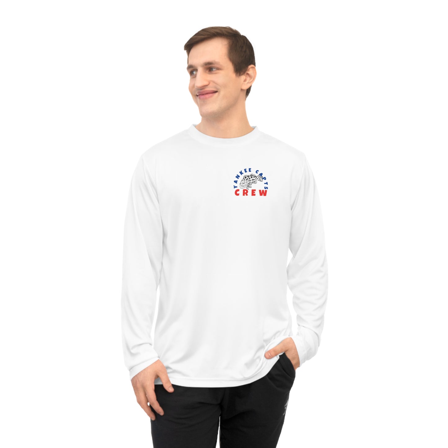 Yankee Capts Crew Performance Long Sleeve Shirt - The official Yankee Capts merch store