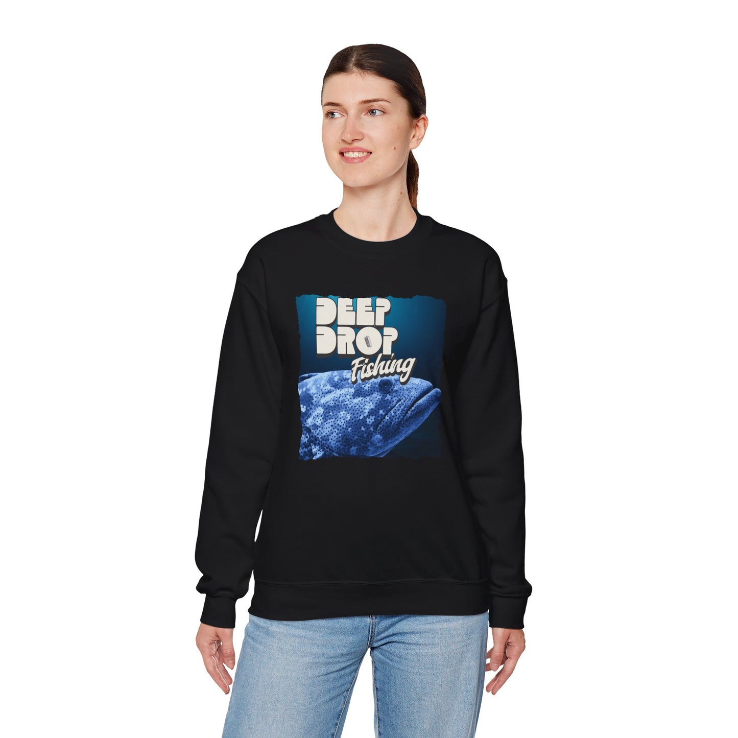 Deep Drop Fishing Unisex Sweatshirt