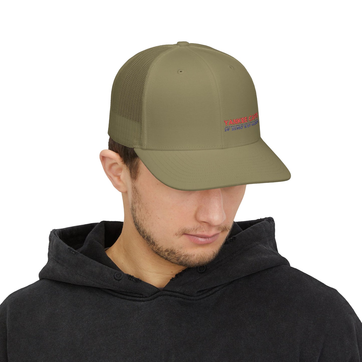 Yankee Capts Snapback Trucker Cap - Stylish Embroidered Hat for Outdoor Adventures