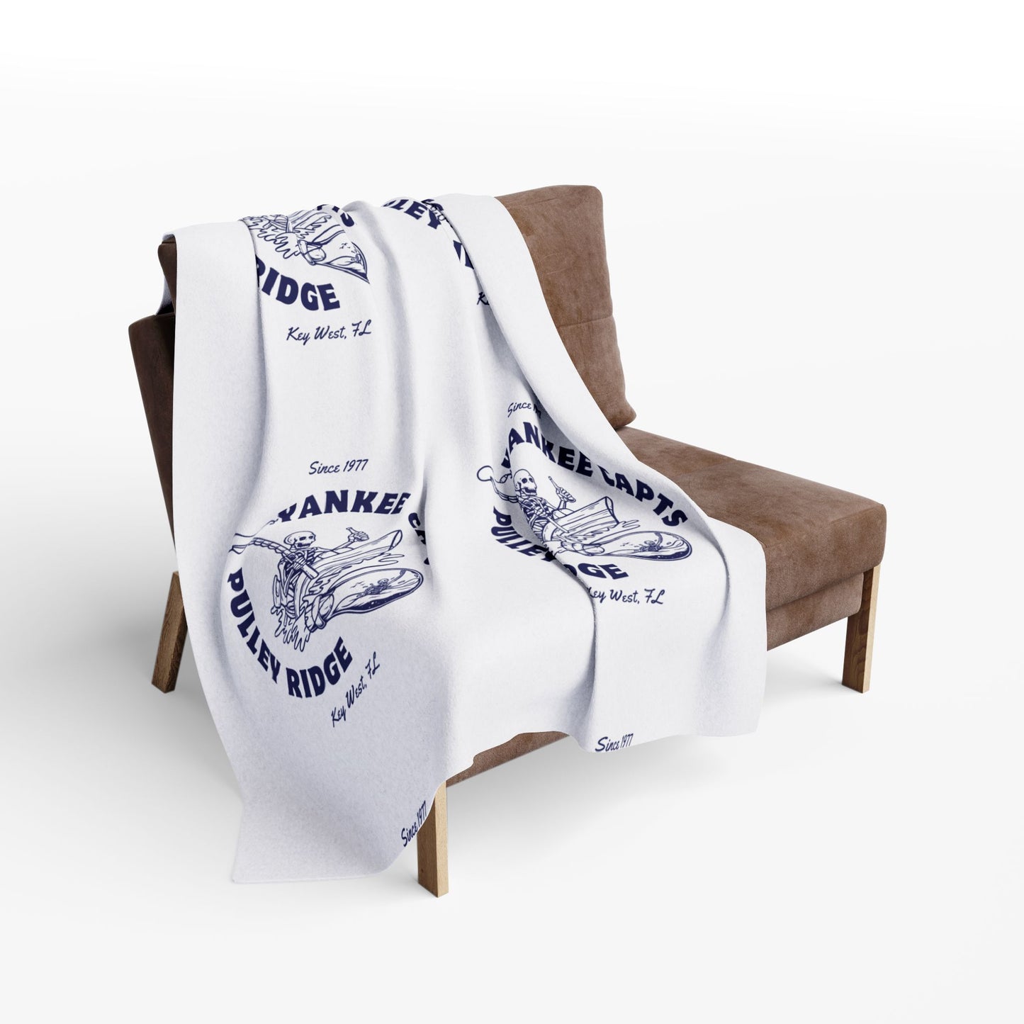 Yankee Caps Pulley Ridge Arctic Fleece Blanket - The official Yankee Capts merch store