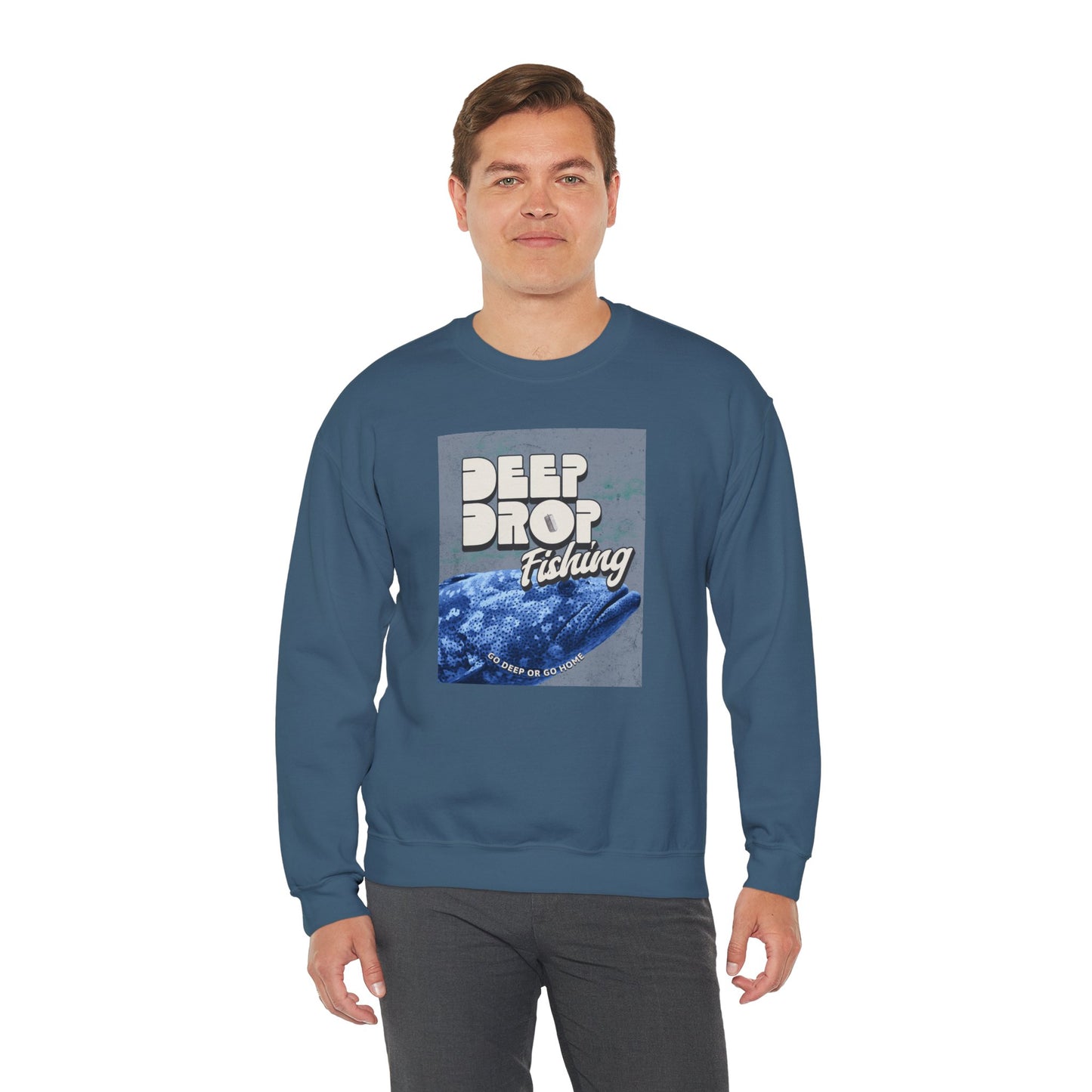 Deep Drop Fishing Unisex Sweatshirt