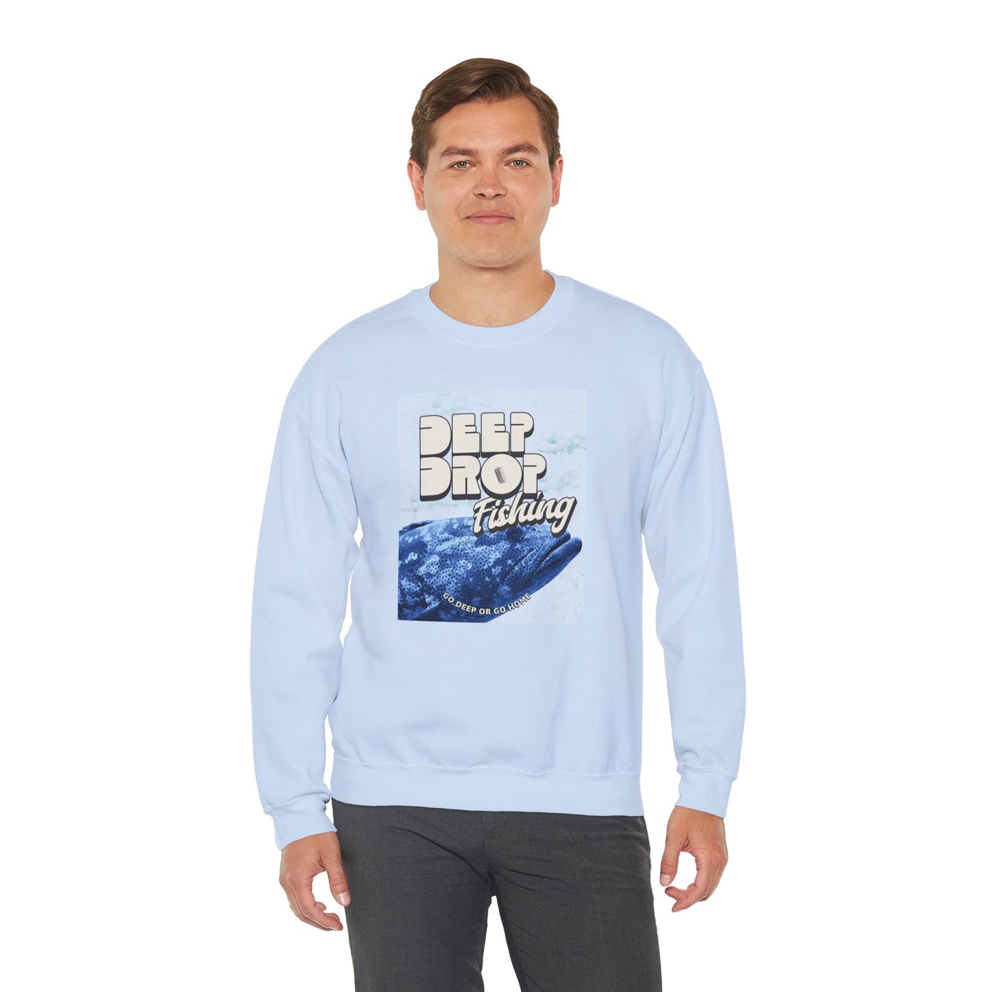 Deep Drop Fishing Unisex Sweatshirt