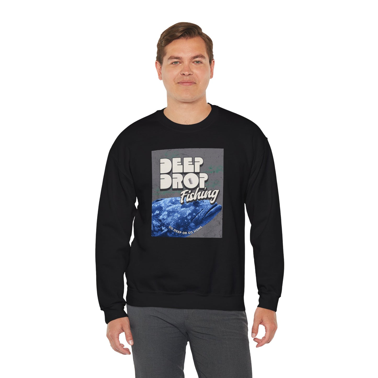 Deep Drop Fishing Unisex Sweatshirt