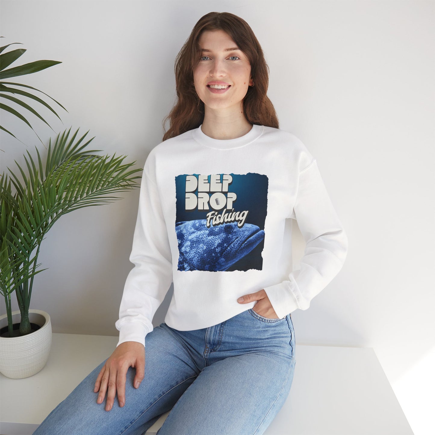 Deep Drop Fishing Unisex Sweatshirt