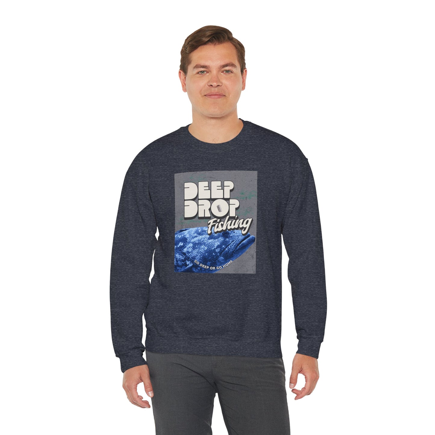 Deep Drop Fishing Unisex Sweatshirt