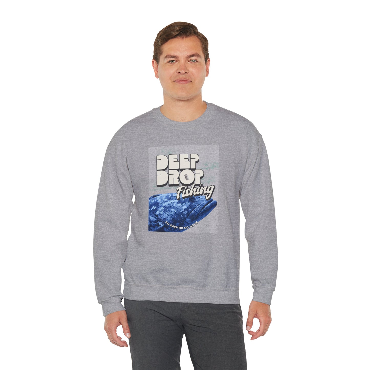 Deep Drop Fishing Unisex Sweatshirt