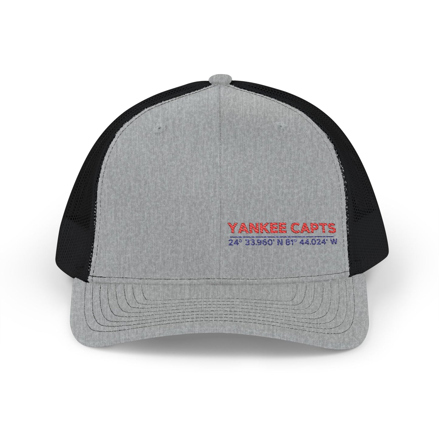 Yankee Capts Snapback Trucker Cap - Stylish Embroidered Hat for Outdoor Adventures