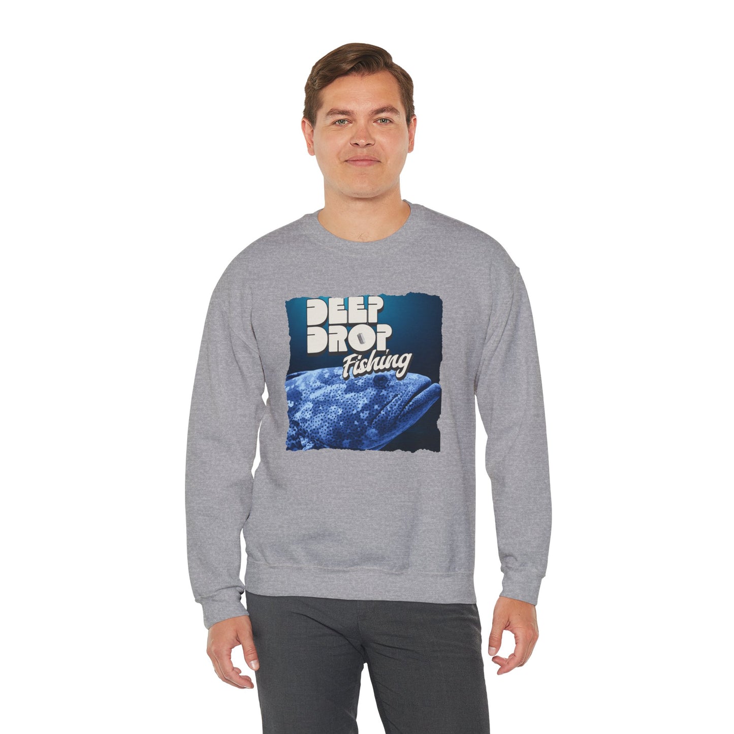 Deep Drop Fishing Unisex Sweatshirt