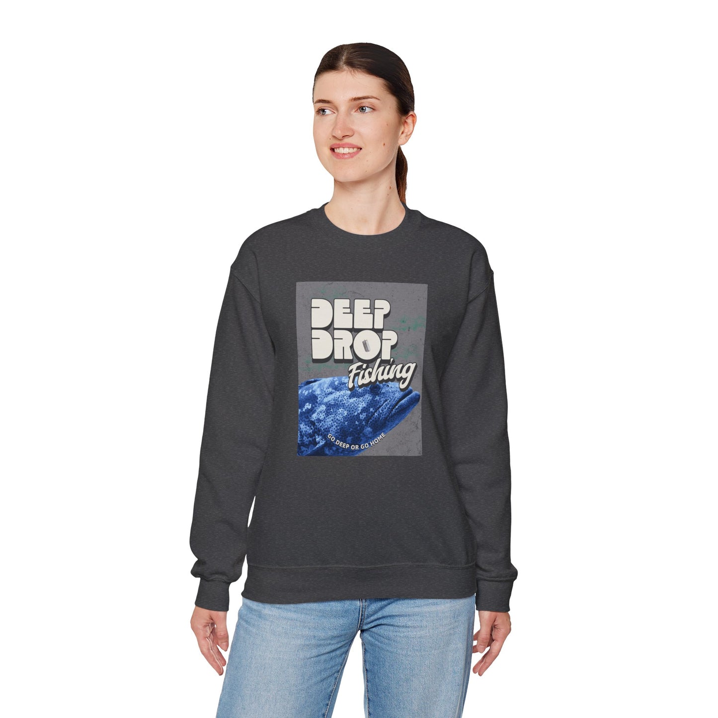 Deep Drop Fishing Unisex Sweatshirt