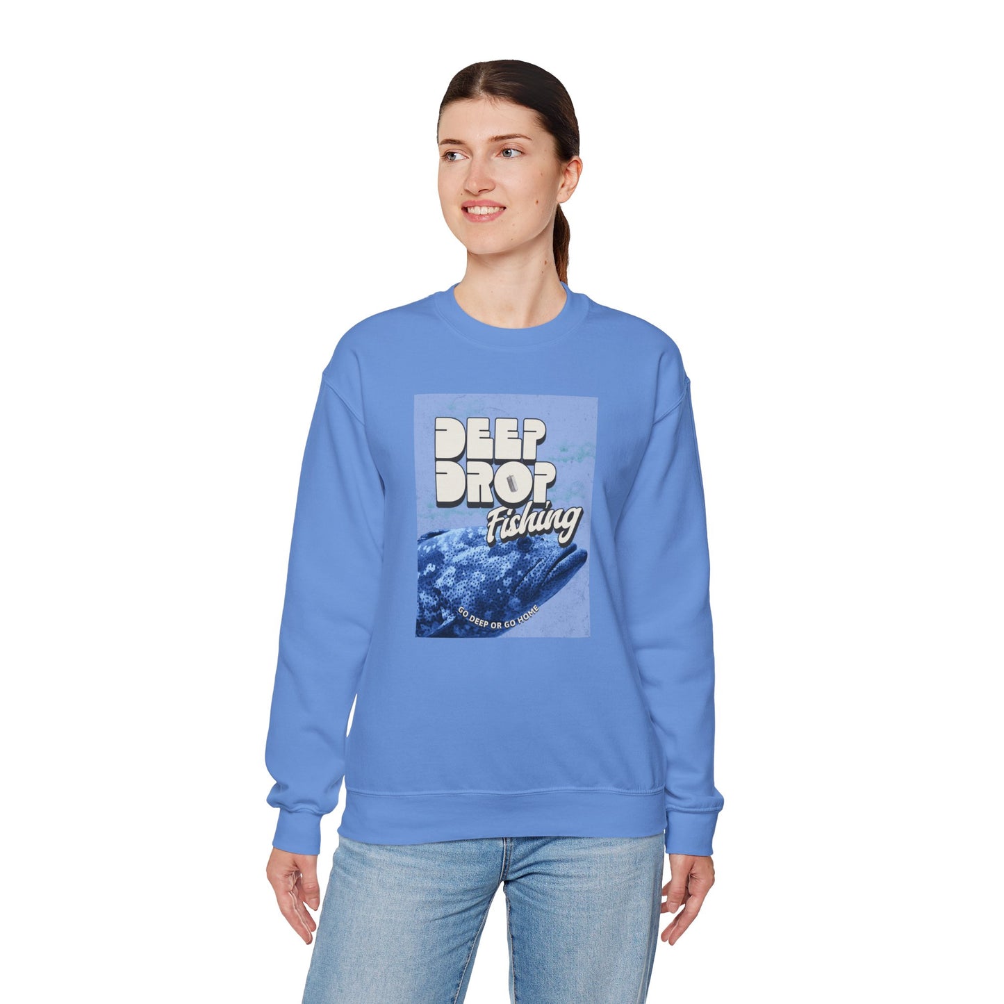 Deep Drop Fishing Unisex Sweatshirt