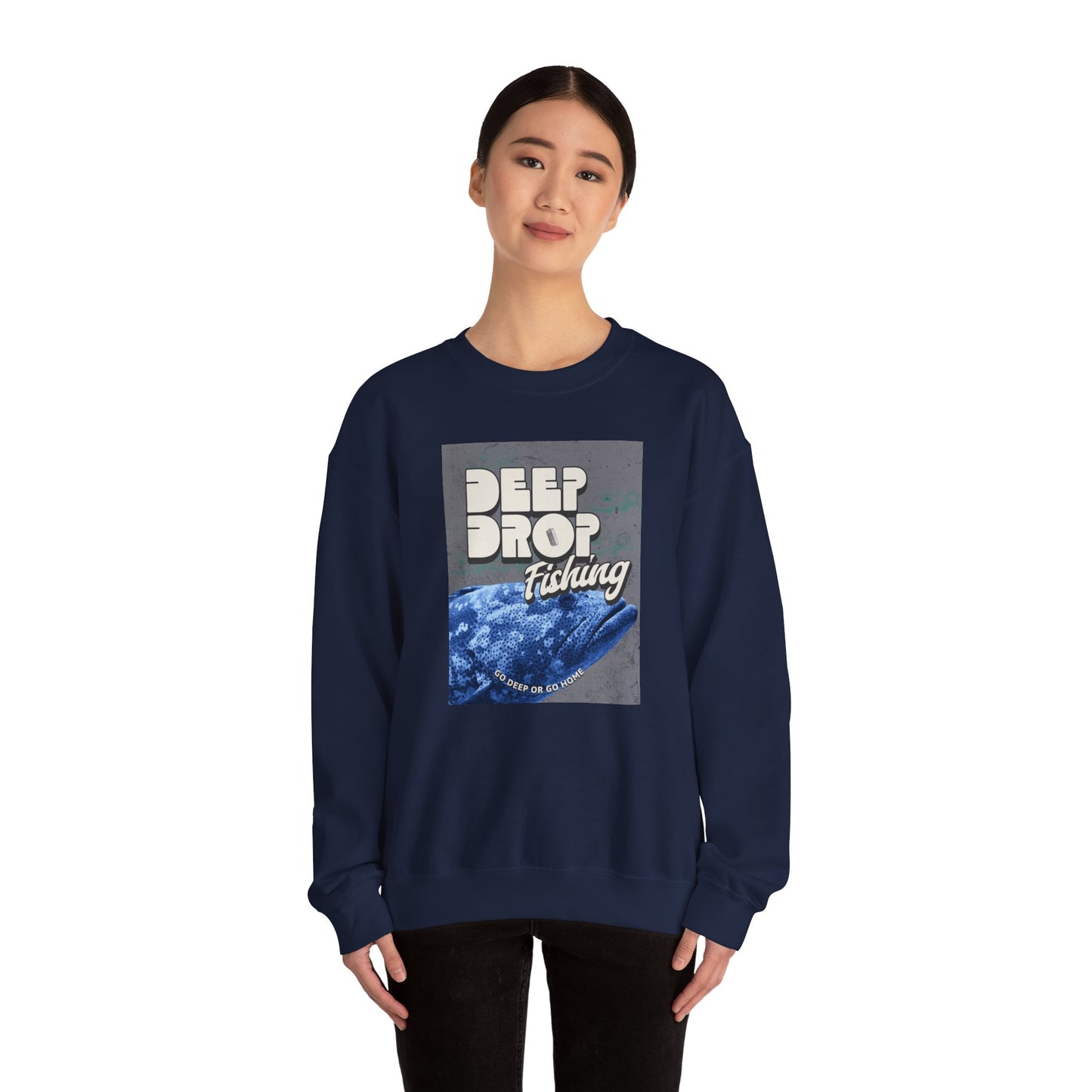 Deep Drop Fishing Unisex Sweatshirt