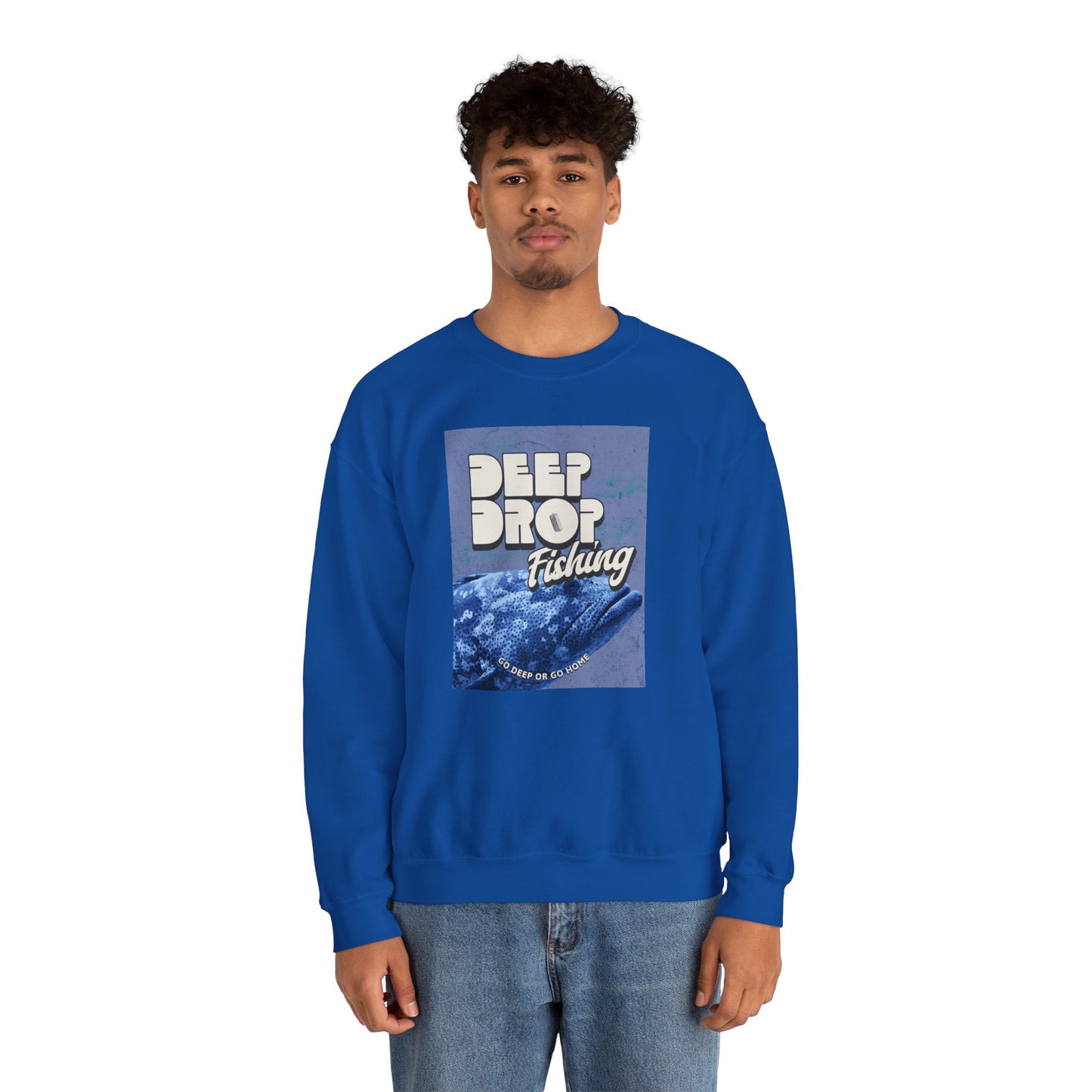 Deep Drop Fishing Unisex Sweatshirt