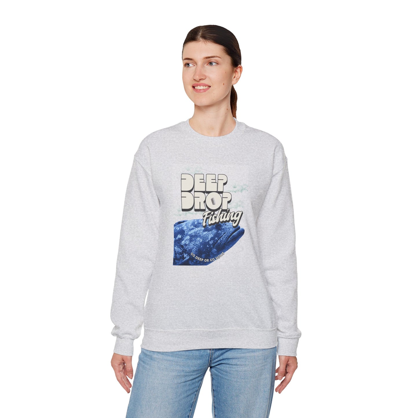 Deep Drop Fishing Unisex Sweatshirt