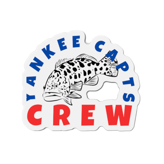 Yankee Capts Crew Die-Cut Magnet - The official Yankee Capts merch store