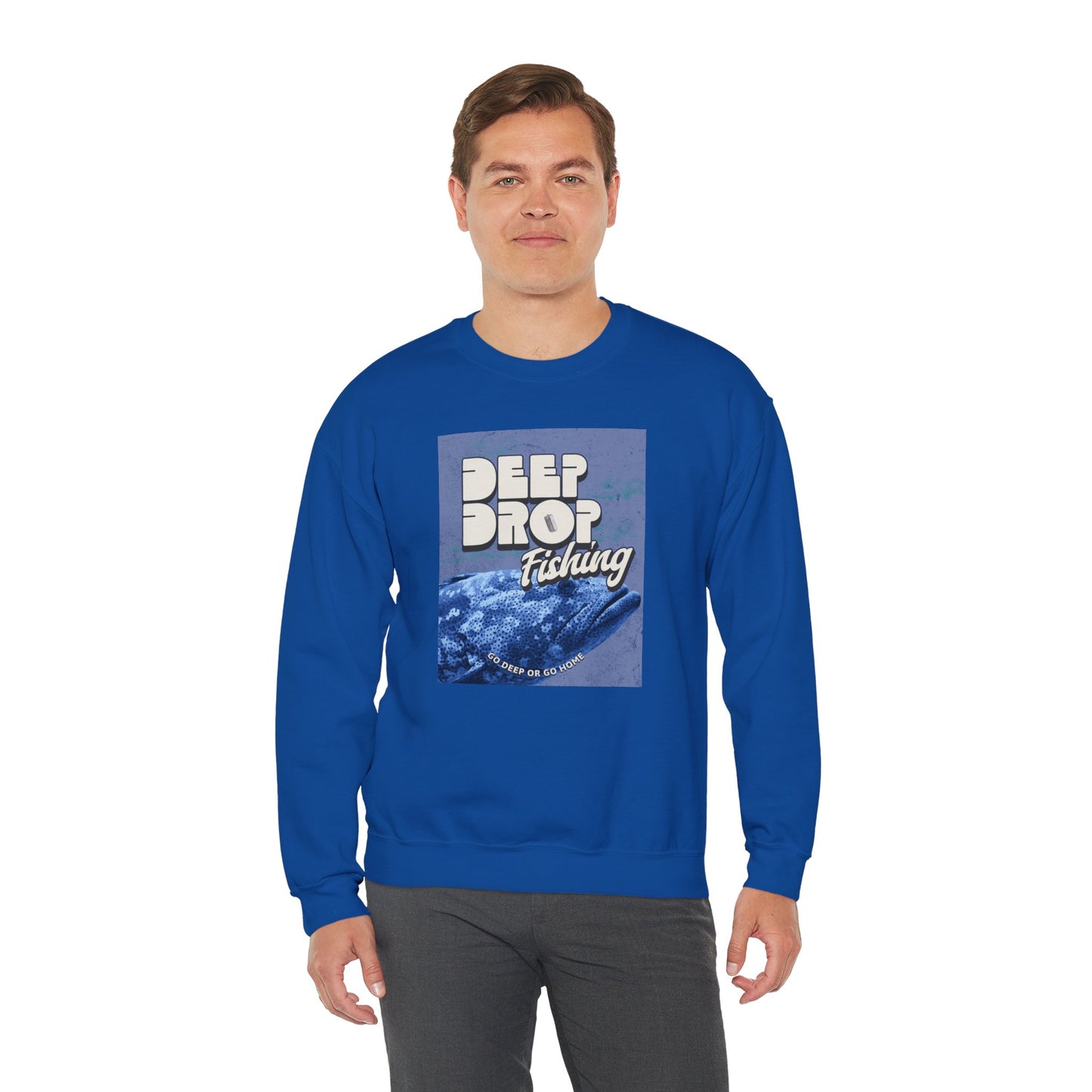 Deep Drop Fishing Unisex Sweatshirt