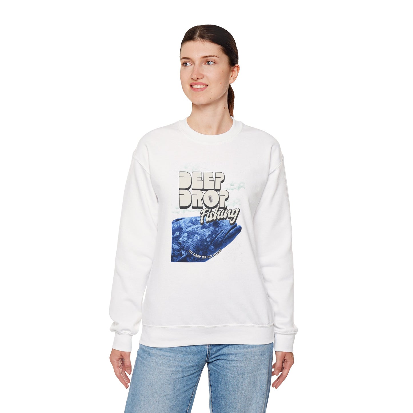 Deep Drop Fishing Unisex Sweatshirt