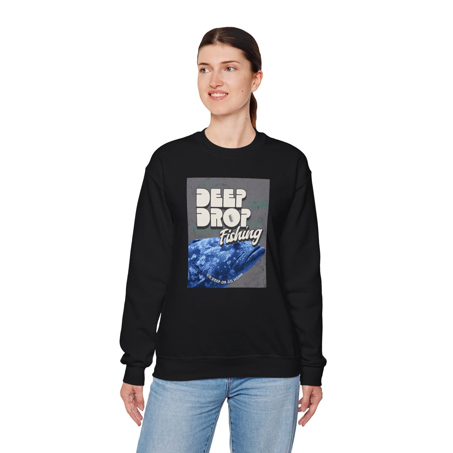 Deep Drop Fishing Unisex Sweatshirt