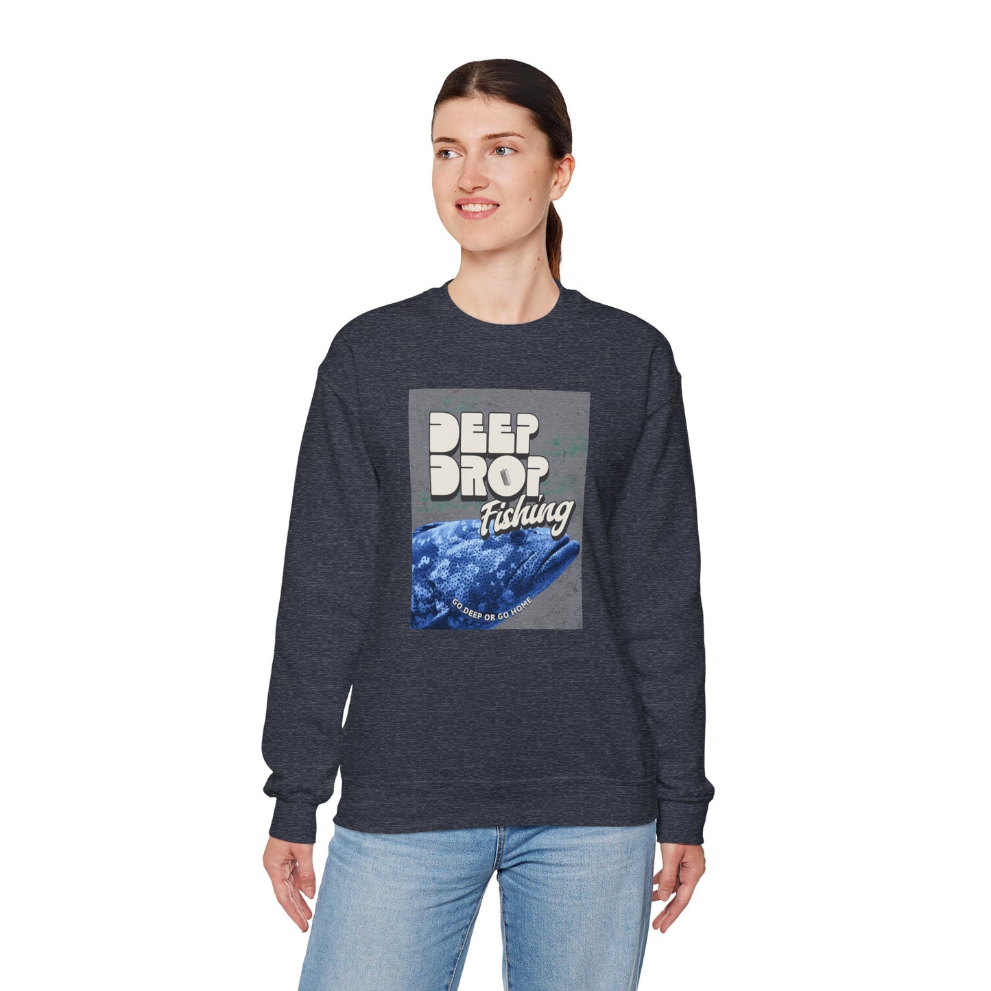 Deep Drop Fishing Unisex Sweatshirt