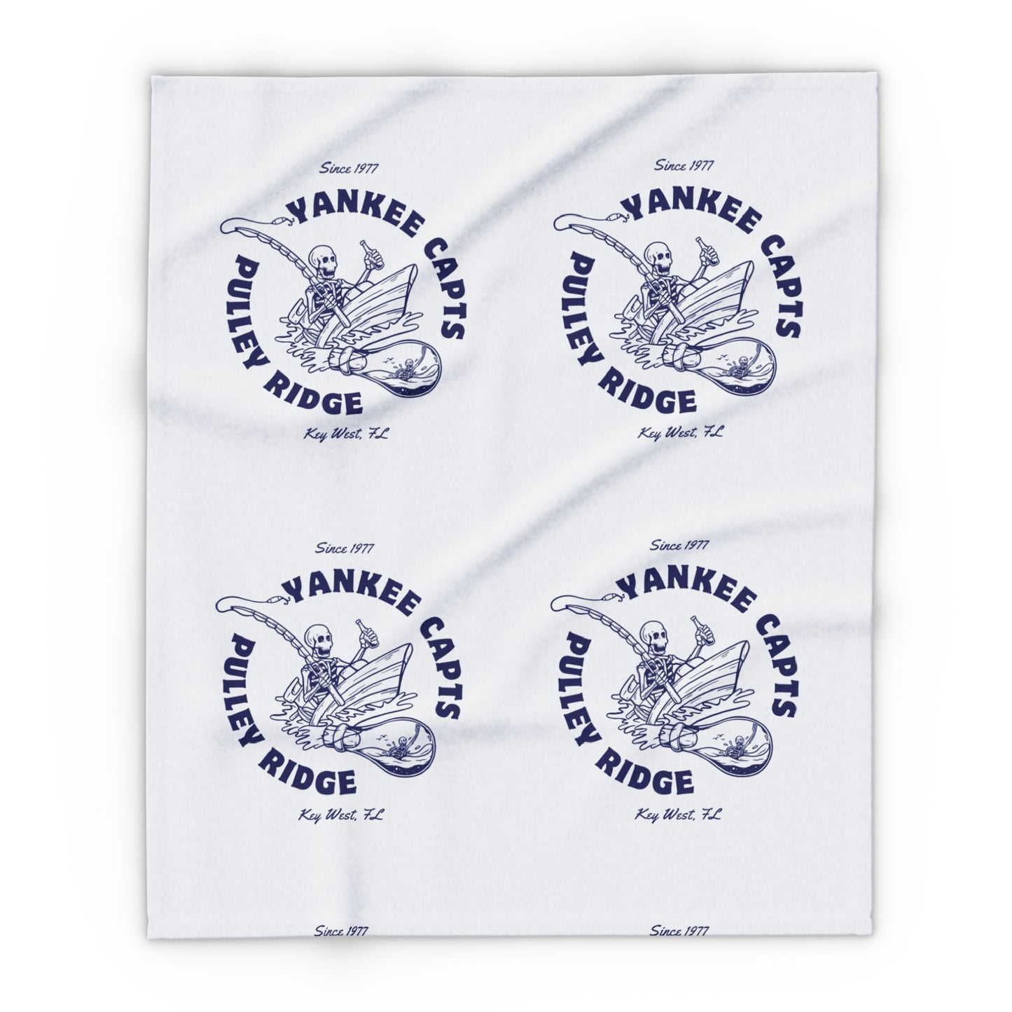 Yankee Caps Pulley Ridge Arctic Fleece Blanket - The official Yankee Capts merch store