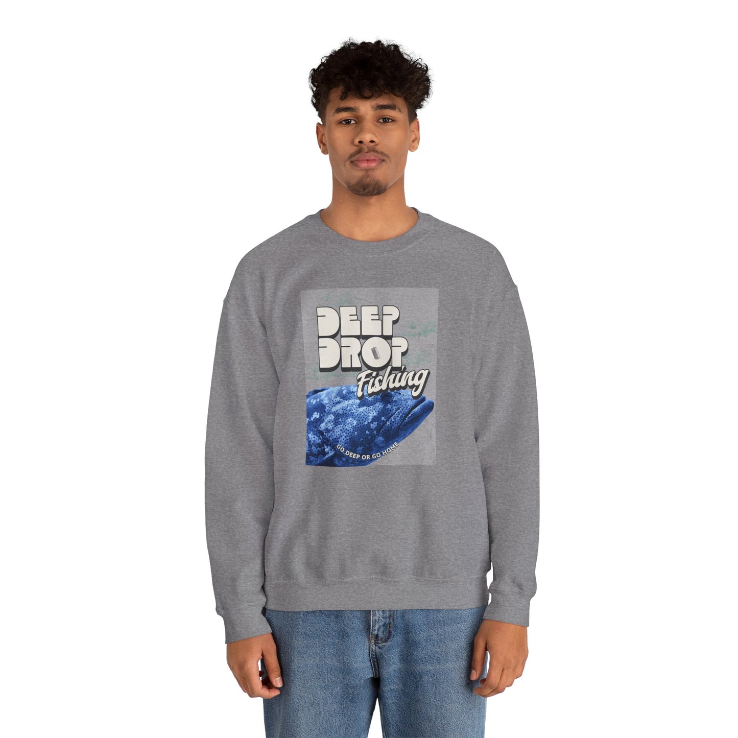 Deep Drop Fishing Unisex Sweatshirt