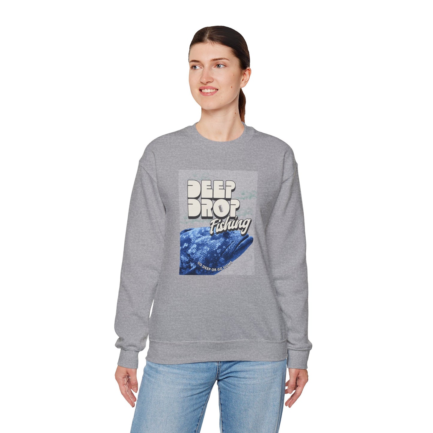 Deep Drop Fishing Unisex Sweatshirt